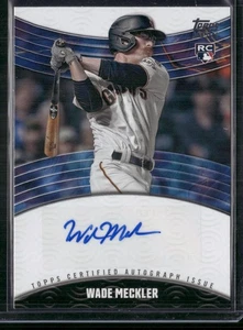 2024 Topps Japan Edition #JEA-MEC Wade Meckler Autografi #/500 - Foto 1 di 2