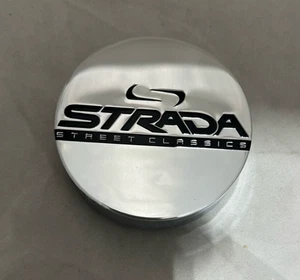 Strada Chrome Snap In Wheel Center Cap 6007-2 or 6007-2C or ZF6007-2-C - Picture 1 of 2
