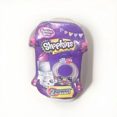 Shopkins FASHION SPREE cesta sacos cegos *NOVO* HTF 2 Shopkins em uma cesta - Imagem 1 de 4