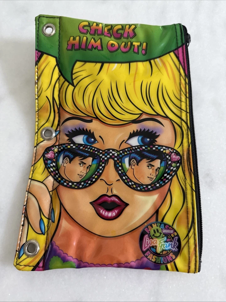 RARO De Colección Años 80 Lisa Frank TRENDS Trapper Keeper Estilo "¡ÉCHALE UN VISTAZO!" Foto 1 de 4