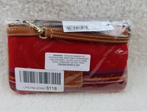 Muñequera grande a cuadros roja Dooney & Bourke - Imagen 1 de 4