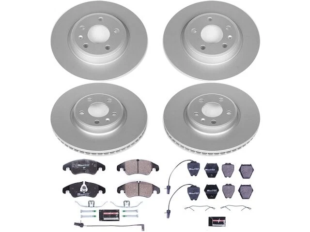 Kit de pastillas de freno y rotor delanteras y traseras para Audi A4 Quattro 2012-2016 RN447RF Foto 1 de 1