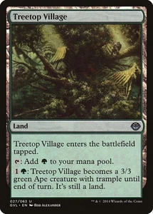 Treetop Village 27 LP Normal Duel Decks: Anthology MTG EN - Picture 1 of 1