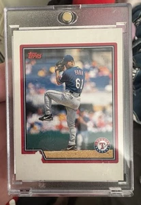 ERROR CARD - 2004 Topps Chan Ho Park Blank front of card  - Picture 1 of 2