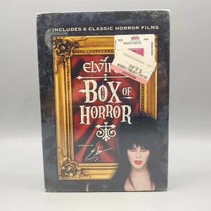 Elvira's Box of Horror 6 Movie Set (2004, 3-Disc) Brand New Sealed Elvira - Picture 1 of 8