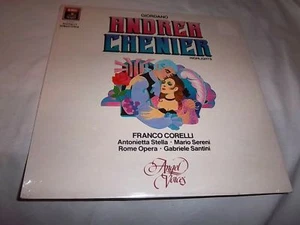 CORELLI/SANTINI-ANDREA CHENIER HIGHLIGHTS NEW SEALED LP - Picture 1 of 1