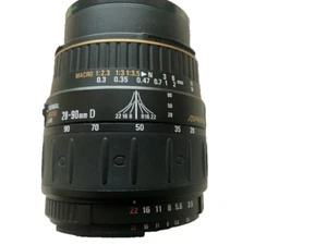 Quantaray macro aspherical 28-80mm f/3.5-5.6 with rear lens cover - Picture 1 of 2