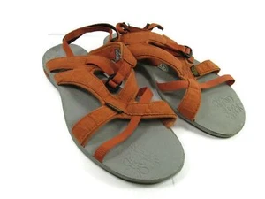 Keen Sandals Orange Strappy Ankle Strap Womens size US 7.5 EUR 38 - Picture 1 of 9