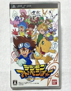 Sony PSP Digimon Adventure Bandai 2013 Japanese Games With Box Tested Genuine - Picture 1 of 3