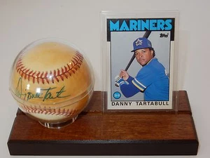 Rawlings American League Official Baseball Signed by Danny Tartabull w/Card - Picture 1 of 6