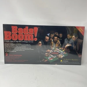Bada Boom Board Game SEALED Sopranos Mob Italian 2000 VINTAGE - Picture 1 of 5