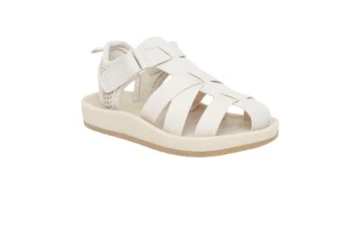 Carters ~ Sandalias de pescador ~ Talla 8 ~ Gris niño pequeño ~ Gancho y bucle en la punta cerrada Foto 1 de 4