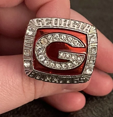 2005 Georgia bulldogs outback bowl ring Cover