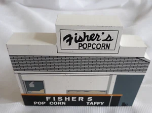 Fisher's Popcorn Ocean City, Maryland Cat's Meow Holzregal Sitter 1991/2000 - Bild 1 von 19