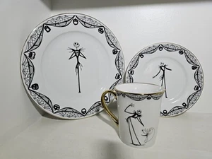 Juego de 12 platos, tazas de café Pesadilla antes de Navidad Jack Skellington - Imagen 1 de 1