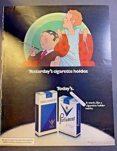 Magazine Advertisement 1972 Paliament Cigarettes - Picture 1 of 2