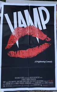 VAMP MOVIE POSTER Original 27x41 1986 HORROR FILM GRACE JONES - Picture 1 of 2
