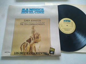 Los Ten Commandments Soundtrack Spain Edition 1982 - LP vinyl 12 " VG/VG - Picture 1 of 4