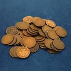 1880-1909 Indian Head Cent 55 Coins Mixed Lot w/ Early Dates - Free Shipping USA