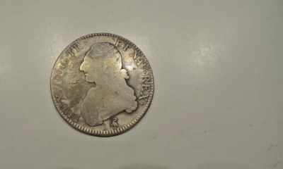 LOUIS XVI ECU PLATA 1790 A poids 28gr90 Foto 1 de 2