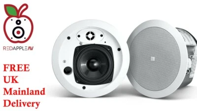 1 x JBL Control 24CT Micro Plus 4,5" flacher Deckenlautsprecher 100V/25W - Bild 1 von 2