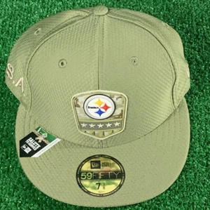 Gorra New Era Pittsburg Steelers 59Fifty 7 3/8 Salute To Service - Imagen 1 de 3