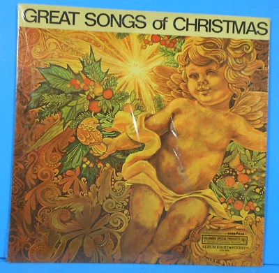 GREAT SONGS OF CHRISTMAS ALBUM 8 LP 1968 TONY BENNETT JOHNNY MATHIS VG+/VG+!!D - Image 1 of 4