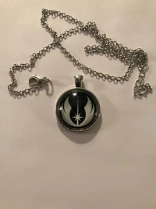 COLLAR Colgante Cúpula de Cristal de la Orden Jedi de Star Wars con Extra. - Imagen 1 de 4
