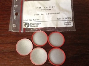 Pharmacia - Filter Kit, 25µ / 26mm - Five (5) Filters - NEW - Picture 1 of 1