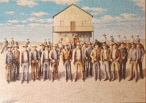 Western Star 1000 Piece Jigsaw Puzzle Cowboys Kent Christensen Complete 2012 - Picture 1 of 21