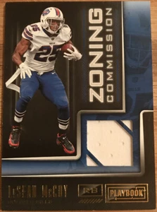 2018 Panini Playbook Zoning Commission Materials LeSean McCoy #1 Buffalo Bills - Picture 1 of 2