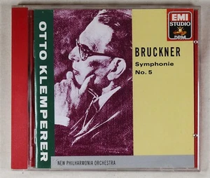 Bruckner Symphonie No 5 Otto Klemperer (CD, 1990) - Foto 1 di 2