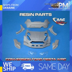 MF-Zone TK2417 1/24 Ford Fiesta WRC Conversion set resin parts, P/E for Belkits - Foto 1 di 2