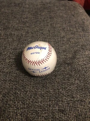 Macgregor 92722 Official League Baseball "NEW" Cork And Rubber Core 9 In 5 Oz - Image 1 of 2