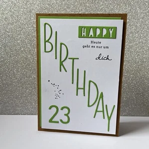 Selbstgebastelte 3D Karte zu diverse Anlässe | Stampin Up - Bild 1 von 1
