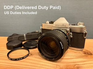 Lesen! [Near Mint CLA'd] Minolta SR-1 CHIYODA KOGAKU + MD 35-70mm F3.5 aus Japan - Bild 1 von 24