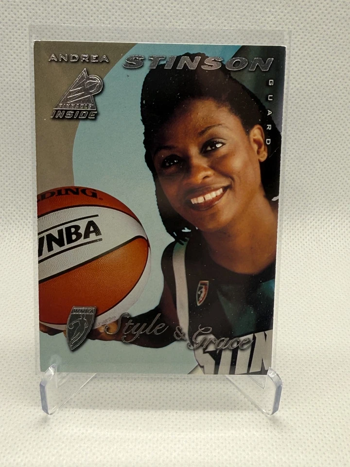 1997 Pinnacle Inside WNBA - Style & Grace Andrea Stinson #77 (RC) - Image 1 of 1