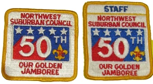 1976 Northwest Suburban Council BSA Golden Jamboree Participant & Staff - Picture 1 of 2