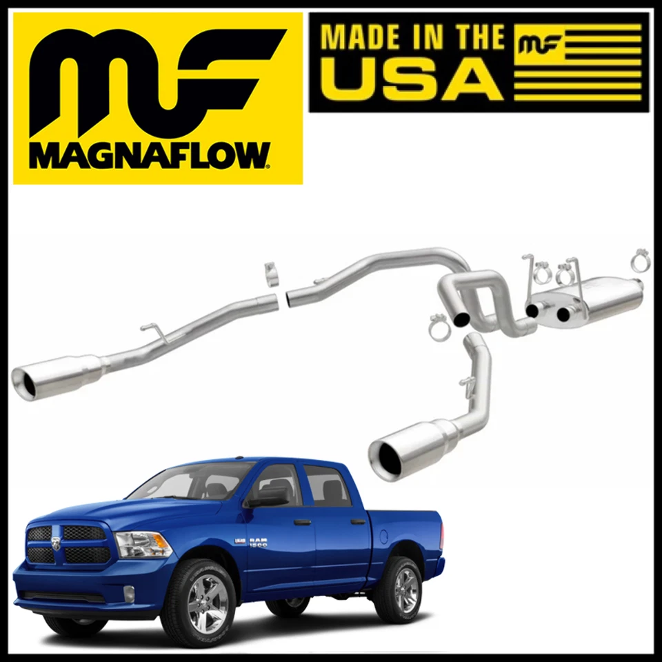 MagnaFlow 3 英寸 Street Cat-Back 排气系统 适合 2009 - 2018 道奇 Ram 1500 5.7L — 第 1/4 张图片