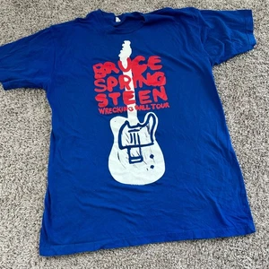 Bruce Springsteen T-Shirt Wrecking Ball Tour royalblau XL Konzert - Bild 1 von 7