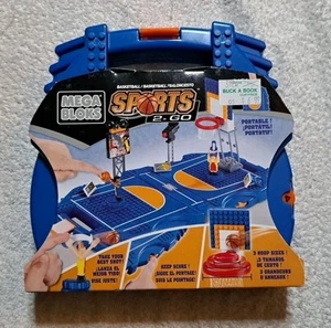 New Mega Bloks Sports 2-Go Basketball 9191 Carrying Case and Instructions - Picture 1 of 4