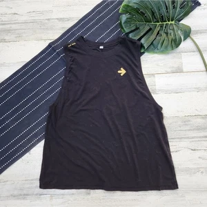 Camiseta sin mangas Lululemon All Yours negra talla 8/10 algodón - Imagen 1 de 5