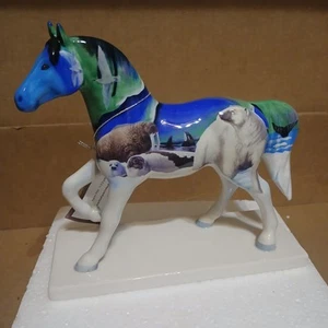 New Northern Lights Trail of Painted Ponies Horse RARE 1st EDITION Janee Hughes - Picture 1 of 8
