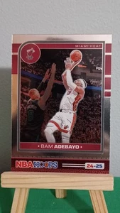 2024-25 Panini NBA Hoops Chrome Premium #152 Bam Adebayo Miami Heat Basketball - Picture 1 of 5