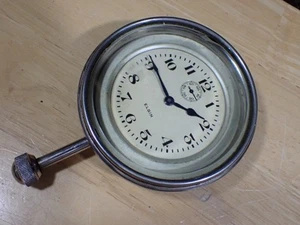 Vintage 471 Elgin 8 Day 7 Jewel Handaufzug Autouhr gute Unruh läuft nicht - Bild 1 von 8