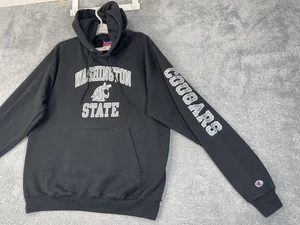 Washington State Cougars Hoodie Mens Large NCAA Basketball Champion College - Picture 1 of 15