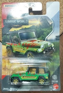 NEW 2025 Matchbox Jurassic World Rebirth Jeep Wrangler - Picture 1 of 3