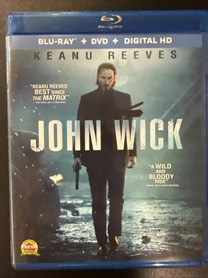 John Wick (Blu-ray, 2014) Blu-ray + DVD + Digital  - image 1 of 4