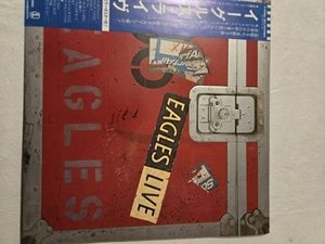 EAGLES ~ LIVE ~ Orig. Double LP/Vinyl 1980 Asylum Records EX Japan Pressing - Picture 1 of 15