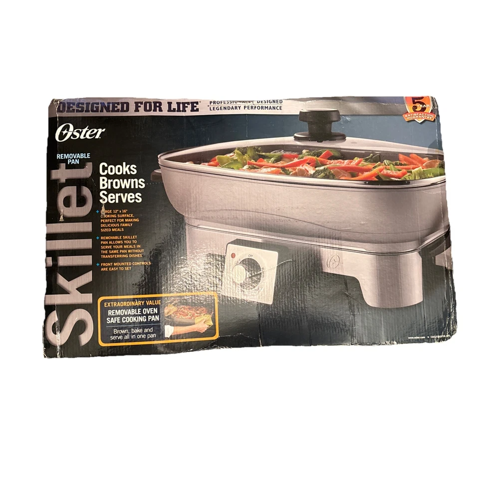 Sartén eléctrica Oster 12 pulgadas nueva stock antiguo Foto 1 de 4